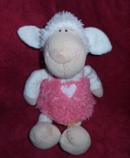 NICI Schaf Francis rosa Kleid Herz ca 38 cm