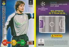 Panini Champions League 2009/10 Oleksandr Shovkovskiy Dynamo Kiew