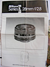 Nikon Lens Series E 28mm f2.8