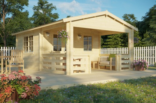 Gartenhaus blockhaus - gartenhaus,