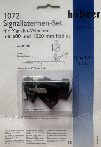Märklin hübner 1072 - mÄrklin, 1-1e