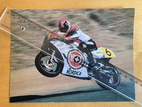 Autogrammkarte randy mamola - autogrammkarte,