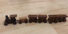 Kleine alte Holz Miniatur Zug