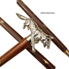 Messing Holz Gehstock