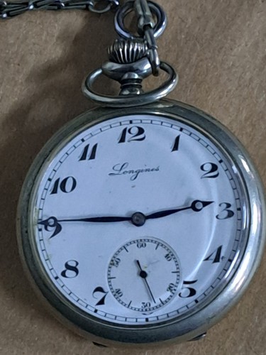 Longines taschenuhr mit - longines, kette