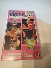 Wcw VHS KASSETTE The Best Of  Wcw Nwo Wrestling Amerikanische Version Wwe