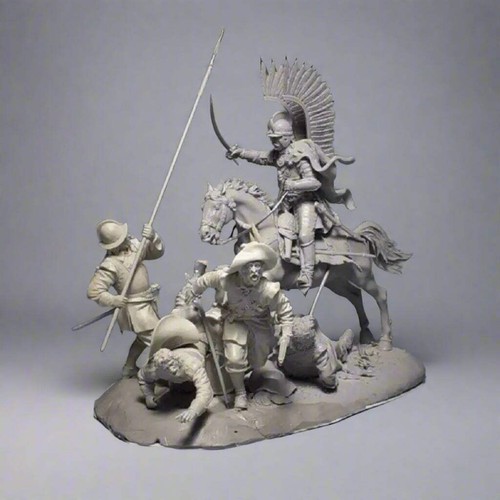 54mm resin model - resin, kit