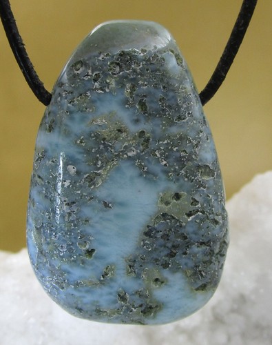Larimar freeform trommelstein - ,