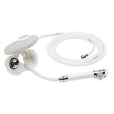 Heckdusche mit Deckel + Mischer und 2,5m Schlauch Frischwassersystem Segelboot