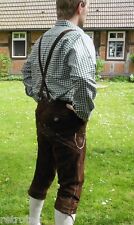 Wildleder Trachten Lederhose  Trachtenhose mit Träger Neu