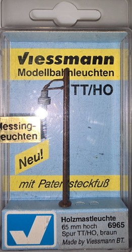 6965 h0 holzmastleuchte - 6965,
