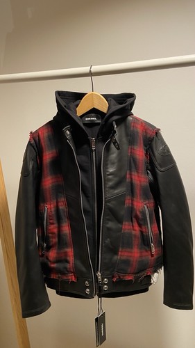Diesel lederjacke jungen - diesel,