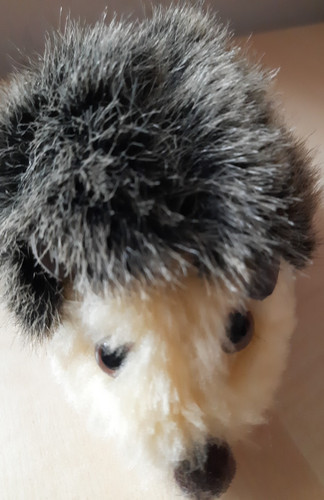 Igel aus plüsch neu - aus,