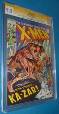 X-Men #62 CGC 9.2 rar 6 1st appearances  signiert Neal Adams 1969