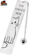 Metall Katzen Lesezeichen