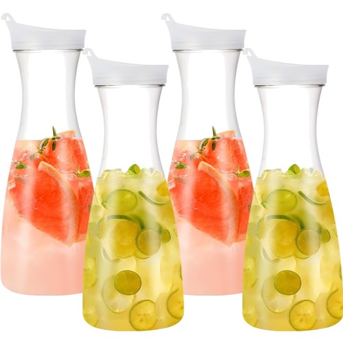 Wasserkaraffe plastik 4er - plastik,