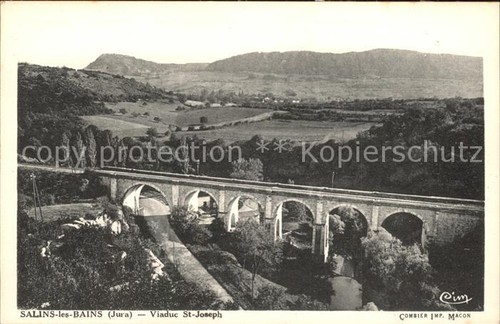 Salins les bains viaduc - salins-les-bains,
