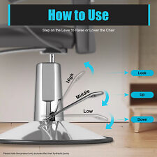 Friseurstuhl Hydraulikpumpe Hydraulische Pumpe mit 4Schrauben Salon Friseurstuhl