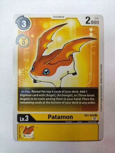 Patamon ex1 024 - ex1-024, digimon
