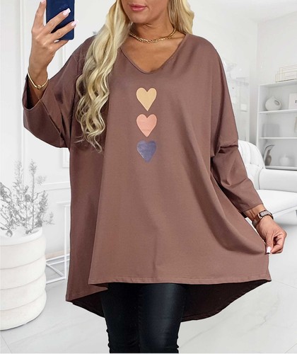 Damen bluse tunika - bluse,, gr