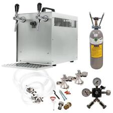 Zapfanlage 2-leitig "Bierkoffer" 60 L/h  Komplettset mit CO² Keg Druckminderer