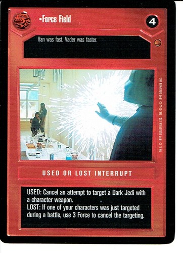 Star wars ccg cloud city - ccg, black
