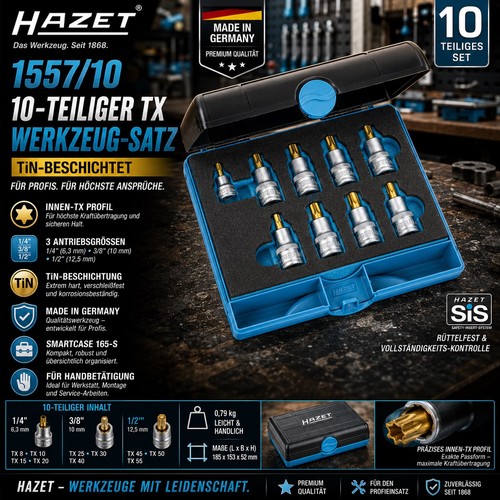Hazet 1557 werkzeug satz - hazet, tx