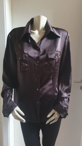 Langarm bluse aus seide betty - aus,