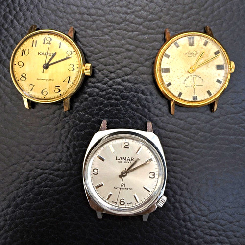 Vintage handaufzug uhren - 3,