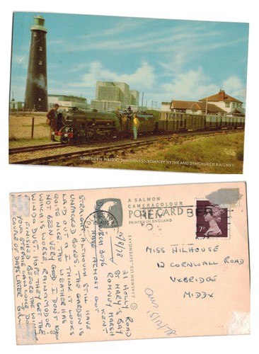 Postkarte romney hythe und - -,