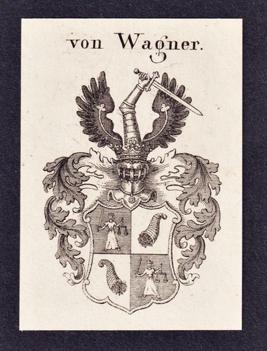 Wagner wappen coat arms - wappen,