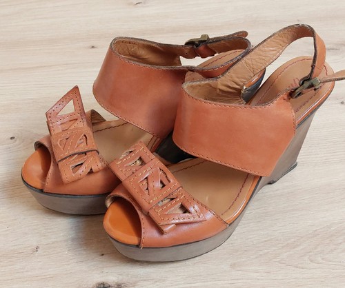 High heels sandalette - high, retro