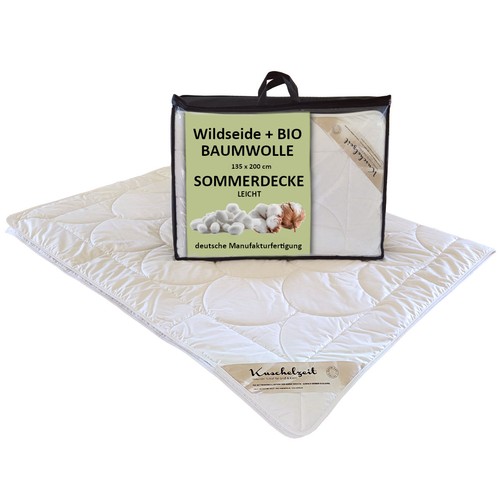 Wildseide sommerdecke leicht - wildseide,