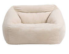 Home Deluxe - Sitzsack Cozy - Beige - 100x88x80 cm - Neu !!!