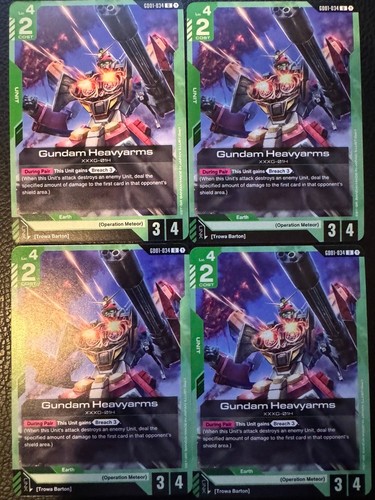 Gundam heavyarms tcg - gundam,