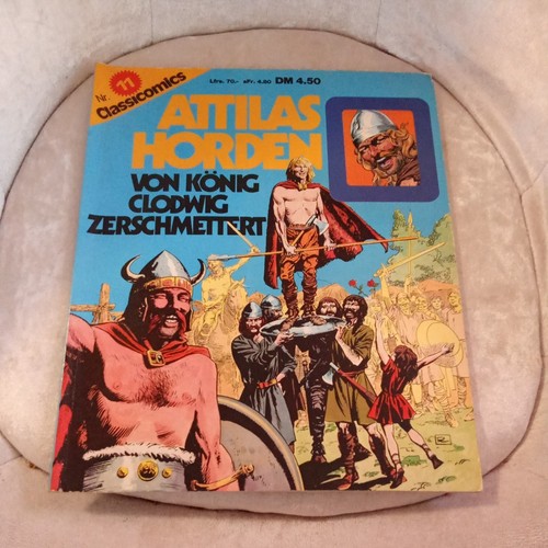 Comic classicomics attilas - comic,, classicomics,