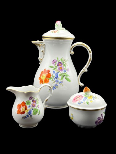 Meissen porzellan kaffeekanne - porzellan,