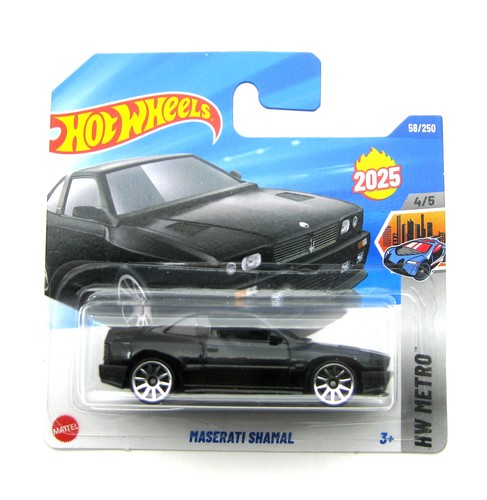 Hot wheels maserati shamal - hot,