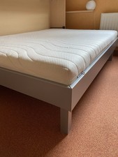 Hasena Bett 140x190 cm inkl. Lattenrost und Matratze