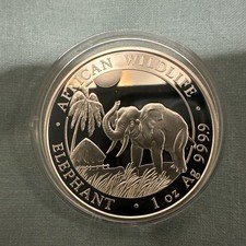 Silbermünze Somali African