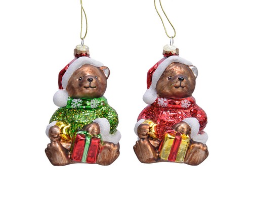 Christbaumschmuck glas - 1,