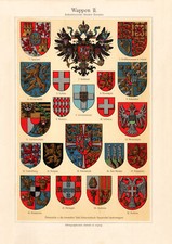 Wappen II. historischer Druck