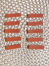 10 Stück Handmade Label