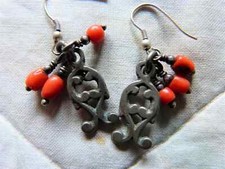 Marokko, Fisch Ohrringe mit