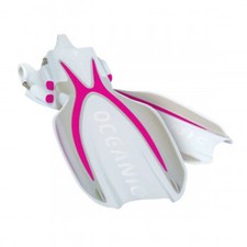 DUWT® OCEANIC MANTA RAY FLOSSEN FIN, PINK/WHITE XS Tauchflossen SALE