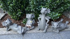 Drachen drachenskulptur - drachen,