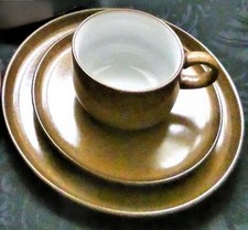 Friesland Ceracron Heidelberg effektbraun-2 Gedecke-70er-neu