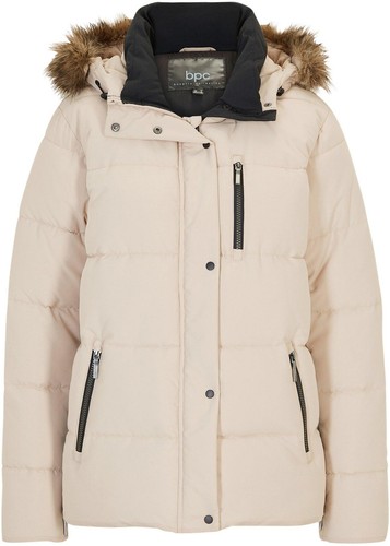 Steppjacke mit kontrastdetails - steppjacke,