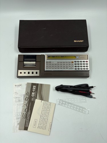 Sharp 1211 pocket computer - sharp,