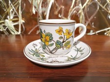 VILLEROY & BOCH Luxembourg BOTANICA -  schöne Espressotasse mit Untertasse